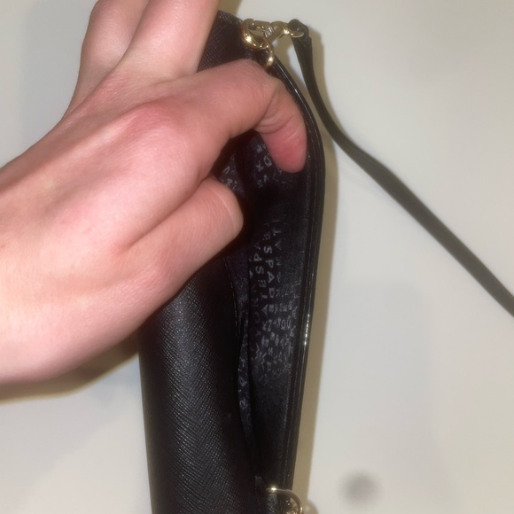 Kate spade black crossbody bag with gold details - coin purse and card holder - Picture 9 of 9